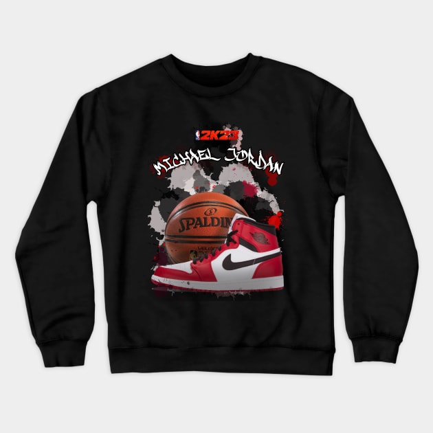 Michael Jordan Crewneck Sweatshirt by BINSU